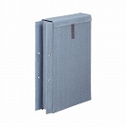 布製図面袋　２穴　マチ５０ｍｍ　面ファスナー式