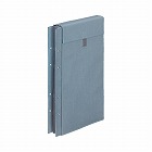 布製図面袋　４穴　マチ３０ｍｍ　面ファスナー式