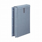 布製図面袋　４穴　マチ５０ｍｍ　面ファスナー式