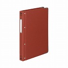 バインダーＭＰ　Ｂ５縦　１００枚収容　総布貼　赤