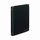 バインダーノートカラーパレットミドルＡ５縦２０穴黒