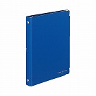 バインダーノートカラーパレットミドルＡ５縦２０穴青