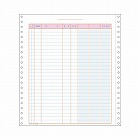 連続伝票用紙　売上仕入帳（税額欄無）５００枚入