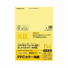 ＰＰＣカラー用紙　共用紙　Ｂ４　１００枚　黄