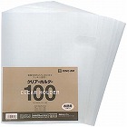 Ａ４クリアーホルダー１００枚パック　乳白×６