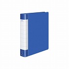 クリヤーブックタフボディ青Ａ４縦背幅４８ｍｍ