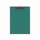 用箋挟Ｂ（総クロス貼り）カラーＡ４短辺とじ緑