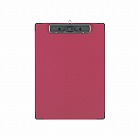 用箋挟Ｂ（総クロス貼り）カラーＡ４短辺とじ赤