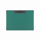 用箋挟Ｂ（総クロス貼り）カラーＡ４長辺とじ緑