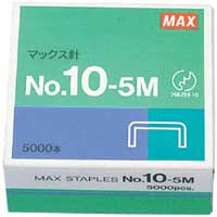 ホッチキス　１０号１００本連結　５０００本入１０箱