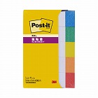 ポストイット　強粘着５０×１５　色帯５色　５冊