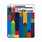 クーピーペンシル１２色　缶入