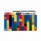 クーピーペンシル２４色　缶入