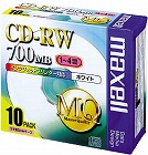 ＣＤ‐ＲＷデータ用　４倍速　ＩＪ対応　１０枚Ｐ