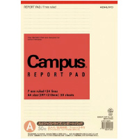 キャンパス再生紙レポート用紙　Ａ４　Ａ罫×１０冊