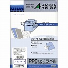 ＰＰＣラベル　Ａ４　ノーカット　１００枚