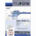 ＰＰＣラベル　Ａ４　２０面Ａ型　１００枚