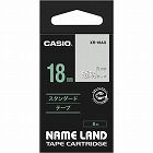 ネームランド　透明テープ　１８ｍｍ　白文字