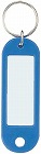 キーホルダー型名札　青　５０個入