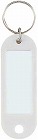 キーホルダー型名札　白　５０個入