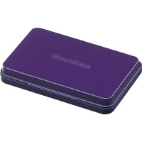 シヤチハタスタンプ台（油性顔料）　中形　紫