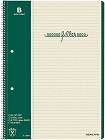 フィラーノート　Ａ４　Ｂ罫マージン罫入４０枚　５冊