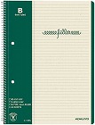 フィラーノート　Ｂ５　Ｂ罫マージン罫入４０枚１０冊