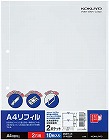Ａ４リフィル　２穴　２ポケット　１００枚