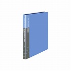 名刺ホルダー差替式　Ａ４縦青３０穴３００名横入