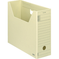 ファイルボックス　Ｈタイプ　ＰＰ　Ａ４横　黄　５個