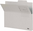 持ち出しフォルダーＡ４　グレー　１０枚