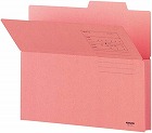 持ち出しフォルダーＡ４　ピンク　１０枚