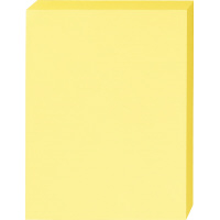 カラー用紙（厚口）中厚口７６ｇ　Ａ４イエロー　１箱