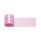 リボングレースサテン　１２ｍｍ×２０ｍ　桃
