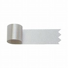 リボングレースサテン　１２ｍｍ　銀　１０巻