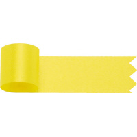 リボングレースサテン　１２ｍｍ　黄　１０巻