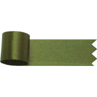 リボングレースサテン　１２ｍｍ　深緑　１０巻