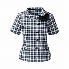 オーバーブラウス　ＨＷ０８４３Ａ　ブルー７号