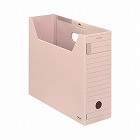 ファイルボックス　Ｆタイプフタ付　Ａ４横　桃