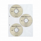 Ａ４リフィル　ＣＤポケット　２穴　６枚収容　３枚