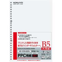 ＰＰＣ用紙　Ｂ５　２６穴　１冊（１００枚）