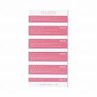 フォルダーラベル　ピンク　５０片　長さ８５ｍｍ