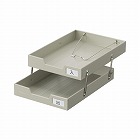 スチールトレー　２段タイプ