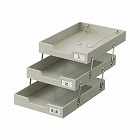 スチールトレー　３段タイプ