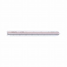三角スケールＡＢＳ芯　ポケット型　１５ｃｍＪＩＳ