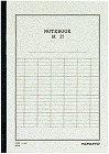 事務用ノート　統計ノートセミＢ５縦罫６本　４０枚