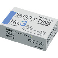 安全ピンＮｏ．３　約８×３８ｍｍ　１００本入