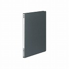 レターファイル（色厚板紙）Ａ４縦　ダークグレー１冊