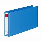 統一伝票用Ｋファイル３０ｍｍとじＢ４・１／３横　青