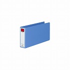 統一伝票用Ｋファイル４０ｍｍとじＢ４・１／３横　青